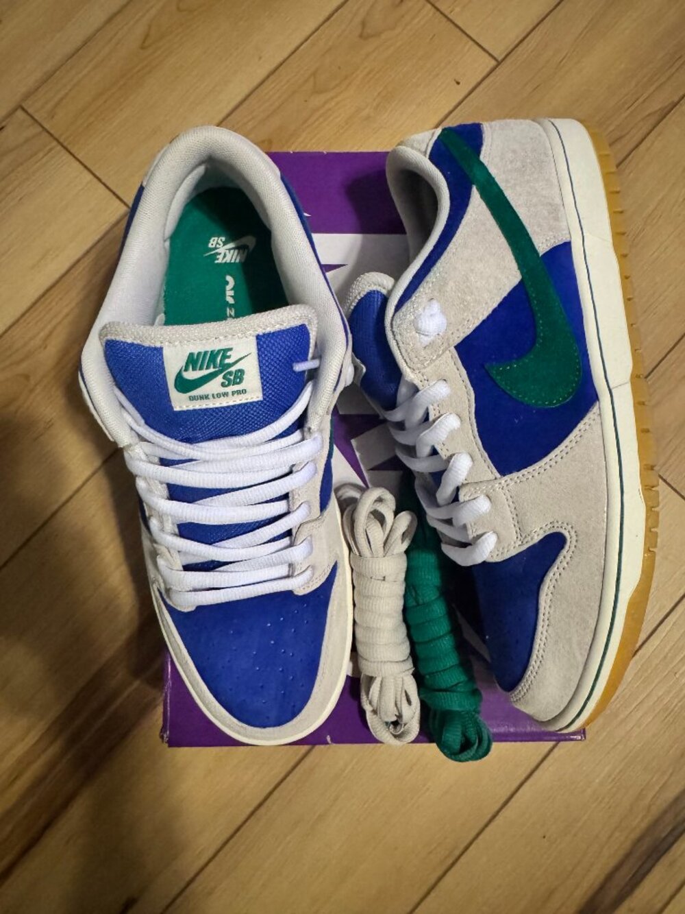 Nike SB Dunk Low Hyper Royal Malachite - 10.5(m)